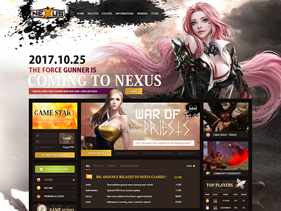 CabalNexus - A private game server's website (B)