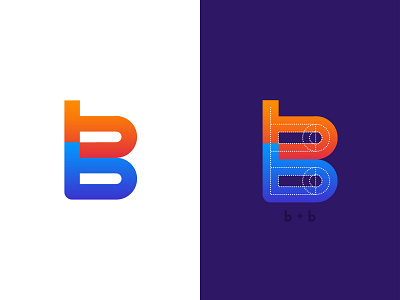 BigBrother Logo Concept b letter b logo branding design icon logo logo 3d logo alphabet logo concept logo design logotype type vector