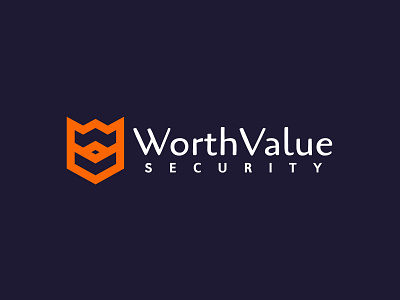 WV Security Logo app branding design icon logo logo concept logo design logotype minimal security security app security logo shield shield logo sketch ui ux vector web