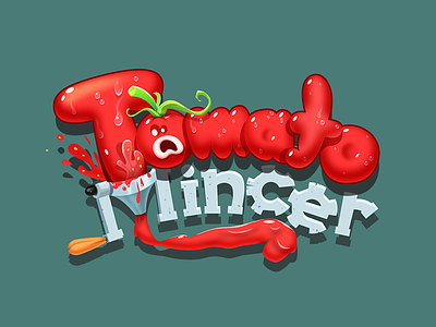 Tomato Mincer green mincer red scary title tomato ui