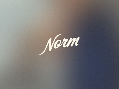 Norm chef logo branding chef food logo typography