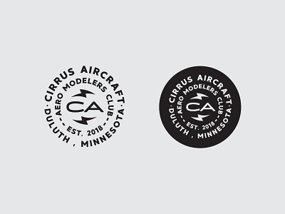 Aero Modelers Club Badge badge badge hunting branding club design identity lettering logo type typography