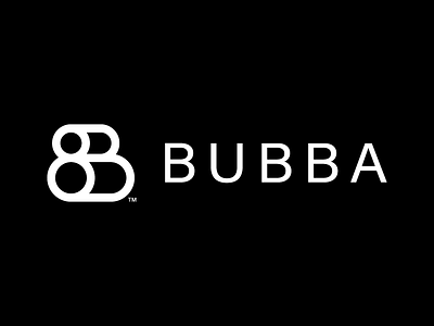 BUBBA Design Studio Logo b black brand branding designer gray imagotype isologo logo logotype minimal white