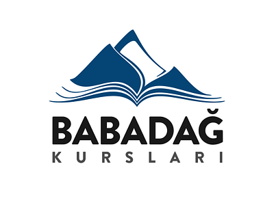 Babadağ - Education Courses azerbaijan book branding education logo logotype mountain