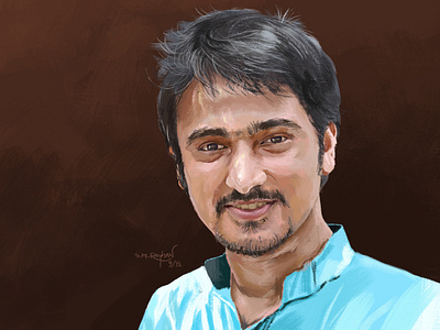 Digital Portrait 002 artwork best digital painting friends illustration paint painting photoshop photoshop art photoshop painting portrait portrait art portrait painting smrayhan smxr smxrayhan