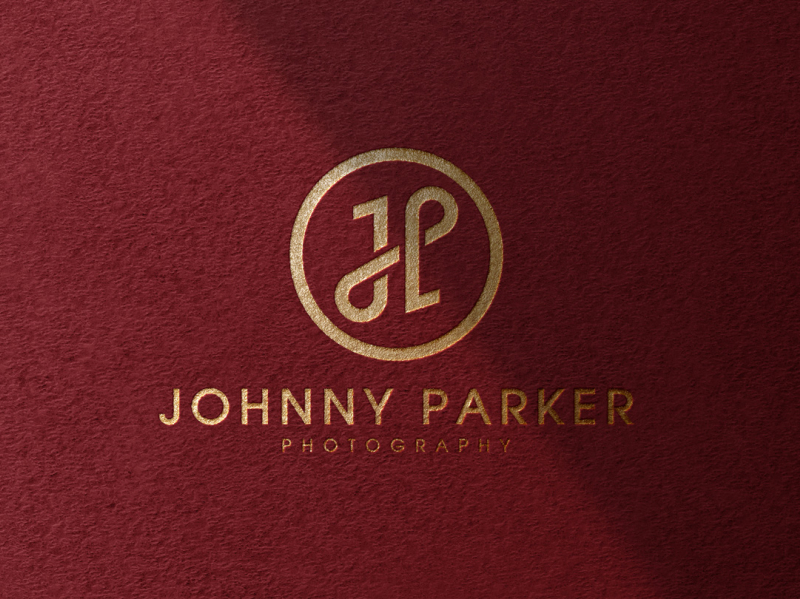 Luxury gold foil logo mockup on red textured paper by Smart Works ...
