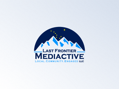 Last Frontier Mediactive Logo Design