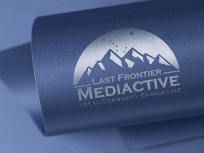 Last Frontier Mediactive Logo Design