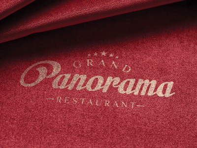 Logo Design for Grand Panorama Restaurant - France