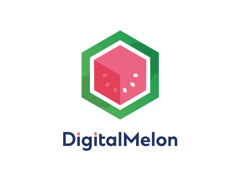 Digital Melon (Redux) after effects animated logo animation blockchain crypto design digital digital melon graphic design logo melon motion graphics vector