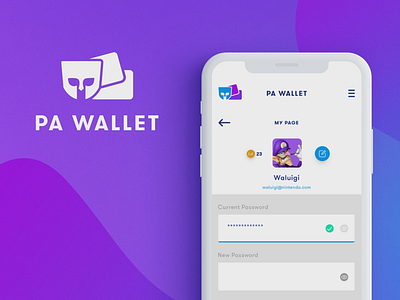 Wallet App Demo app app concept app design concept demo design finance profile ui ux wallet