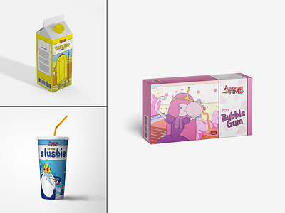 Adventure Time Packaging Concept adventure time cartoon concept drink packaging food packaging fun graphicdesign package design packaging packaging design packaging designer packagingdesign