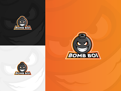 Bomb Boi Logo bomb branding esports fun funny logo logo design logodesign logos