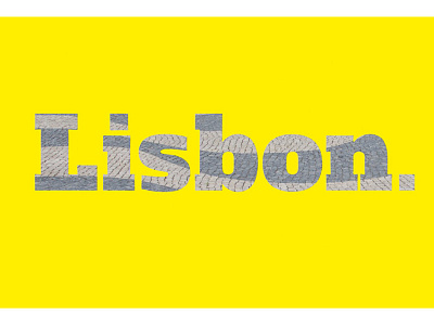 Lisbon motion graphic