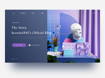 c4d web design