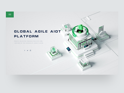 AIOT c4d design