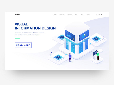 Visual information illustration 2 2018 design illustration ui web