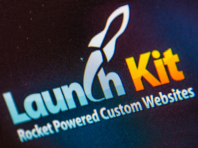 Launchkit logo product webdesign