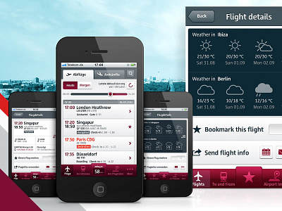 Berlin Airport iPhone app 2012