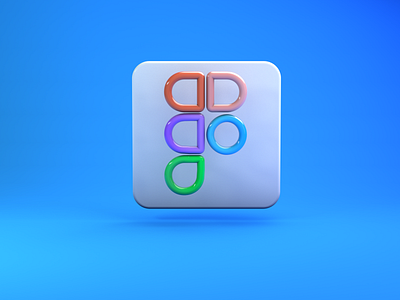 Figma 3D line Icon