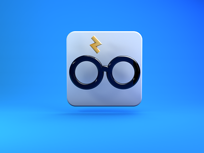 Harry Potter 3D Icon