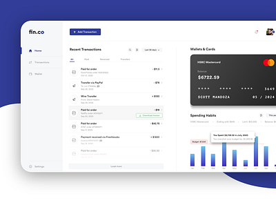 Wallet Dashboard