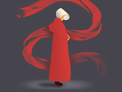 Under his eye elizabeth moss handmaid illustration movies the handmaids tale tv series