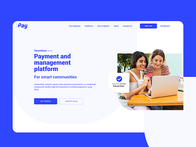 xpay landing page full project