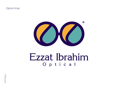 Ezzat Ibrahim Optical - Logo Design brand brand and identity branding design ezzat ibrahim glasses graphic design green icon illustration logo optical optical art optical illusion optician type vector