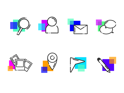 Vector icons