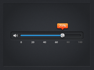 Volume Slider