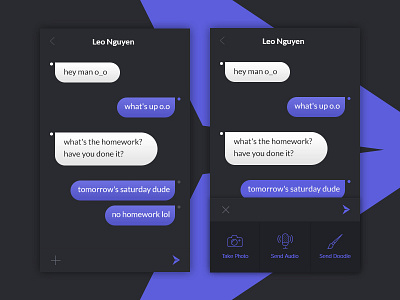 Dailyui day 013 Direct Messaging