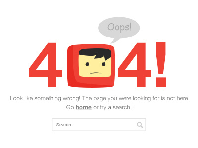 404 page