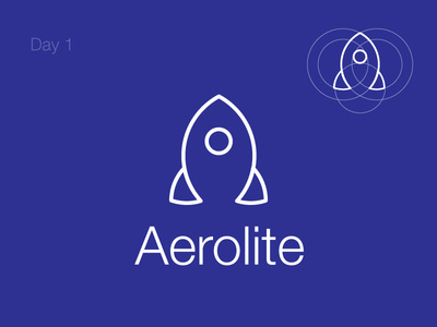 Rocketship - Daily Logo 1/50