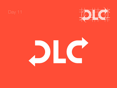 DLC - Daily Logo 11/50 branding challenge concept daily dailylogochallenge design dlc logo symbol