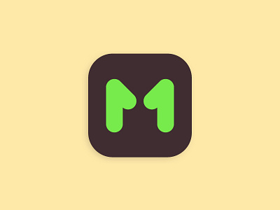 Social Meeting App Icon Logo app icon branding design flat ios android meeting minimalist mobile monogram social symbol ui