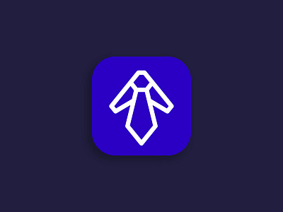 Business Travel App Icon Logo app icon arrow branding business design flat ios android mobile plane symbol travel ui