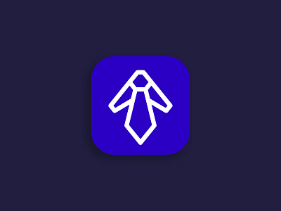 Business Travel App Icon Logo