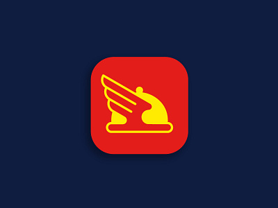 Food Delivery App Icon Logo