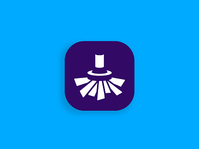 Space Cleaner App Icon Logo