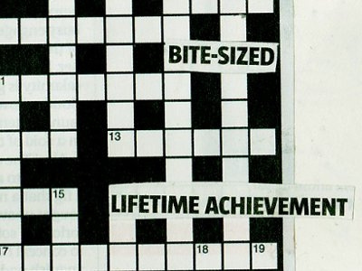 crossword collage collage