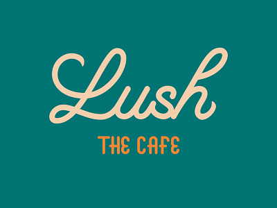 LUSH logo bakery logo brand brand design brand identity branding branding and identity branding design cafe logo design lettering logo logo a day logo design logo designer logo mark logodesign logos logotype