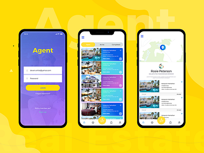Agent: Real Estate app UI-UX Design