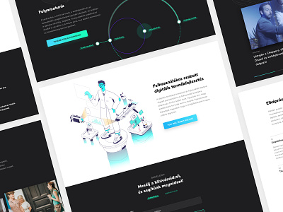 Cheppers 2021 - Website reDesign dark theme ui isometric illustration light theme ui redesign responsive design ui ui design ui illustration ux ux design uxui uxui design web design webdesign website design website redesign