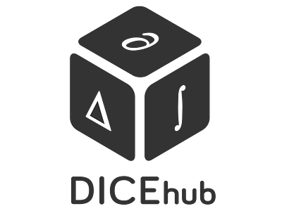 Dicehub Logo dicehub logo math science