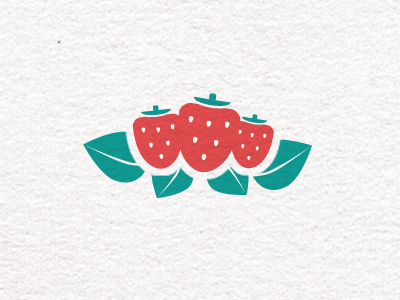 Strawberries fruit illustration strawberry