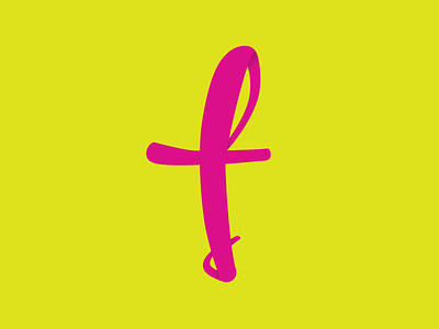 Typehue Week 6: F design challenge letter type typehue typography