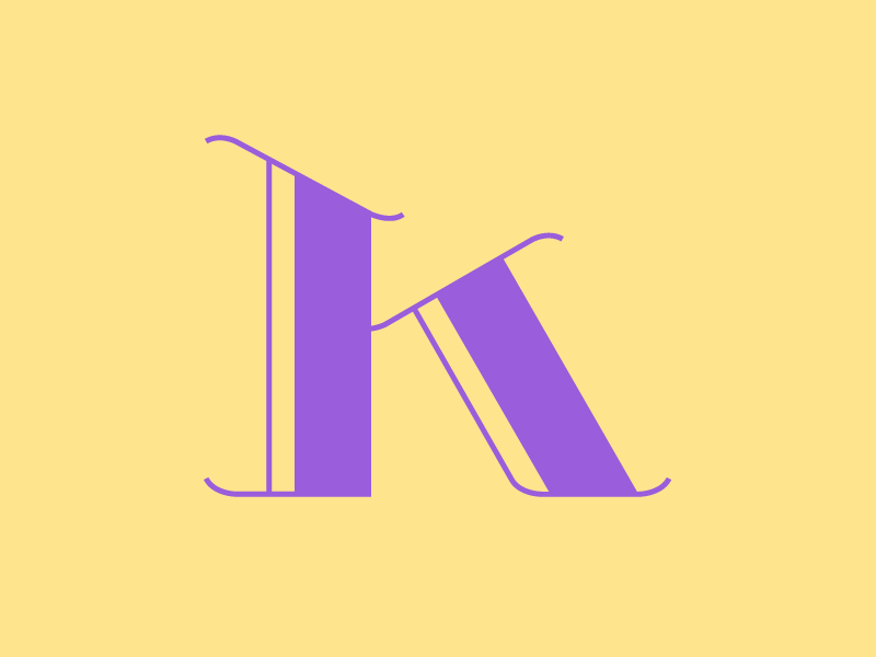 #Typehue Week 11: K typography typehue type lighthouse letter design creative colour challenge