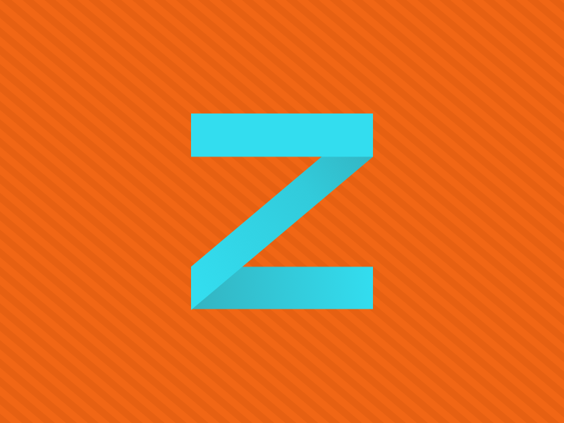 #Typehue Week 26: Z weekly typography type design colour challenge typehue