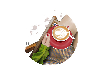 French Sketch 9.0 coffee food illustration procreate